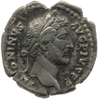 Denarius - Antoninus Pius COS IIII; Annona front