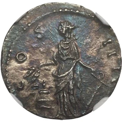 Denarius - Antoninus Pius COS IIII; Annona back
