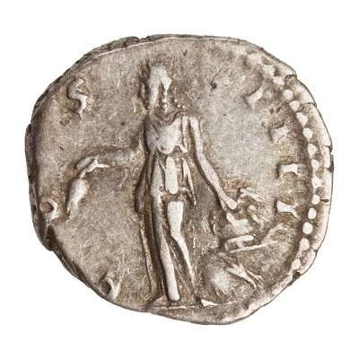Denarius - Antoninus Pius COS IIII; Annona back