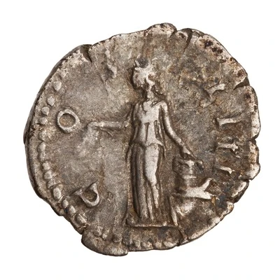 Denarius - Antoninus Pius COS IIII; Annona back