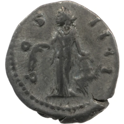Denarius - Antoninus Pius COS IIII; Annona back
