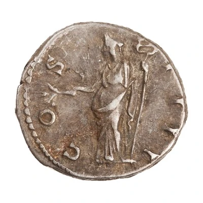 Denarius - Antoninus Pius COS IIII; Felicitas back