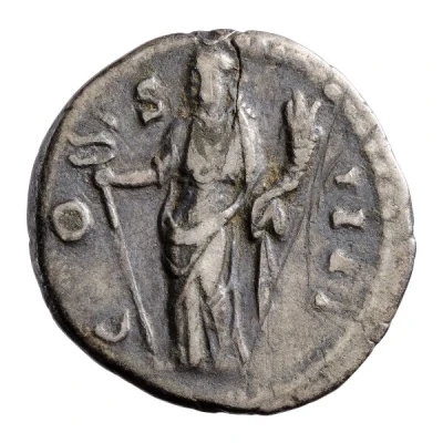 Denarius - Antoninus Pius COS IIII; Felicitas back