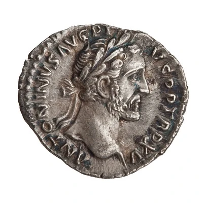 Denarius - Antoninus Pius COS IIII; Fortuna front