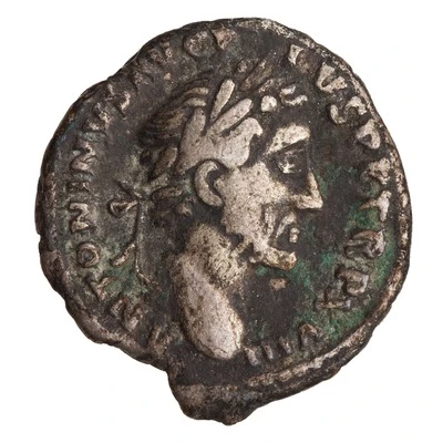 Denarius - Antoninus Pius COS IIII; Fortuna front
