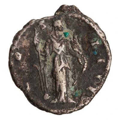 Denarius - Antoninus Pius COS IIII; Fortuna back