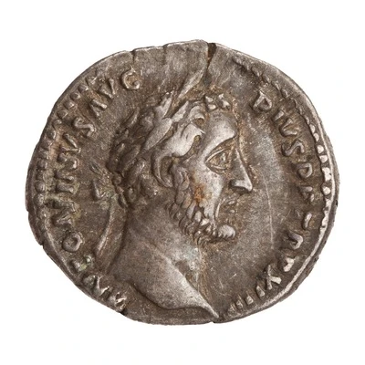 Denarius - Antoninus Pius COS IIII; Genius front