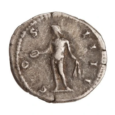 Denarius - Antoninus Pius COS IIII; Genius back
