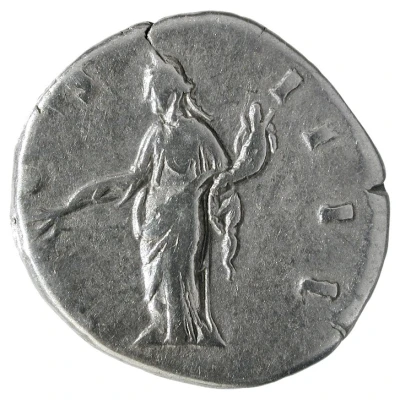 Denarius - Antoninus Pius COS IIII; Pax back