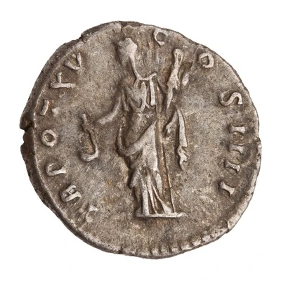 Denarius - Antoninus Pius COS IIII; Vesta back