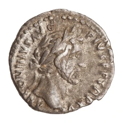 Denarius - Antoninus Pius COS IIII; Vesta front