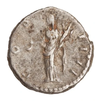 Denarius - Antoninus Pius COS IIII; Vesta back