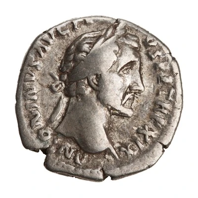 Denarius - Antoninus Pius COS IIII; Vesta front