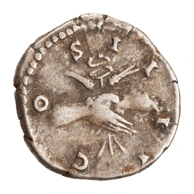 Denarius - Antoninus Pius COS IIII back