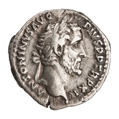Denarius - Antoninus Pius COS IIII front