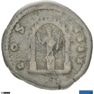 Denarius - Antoninus Pius COS IIII back