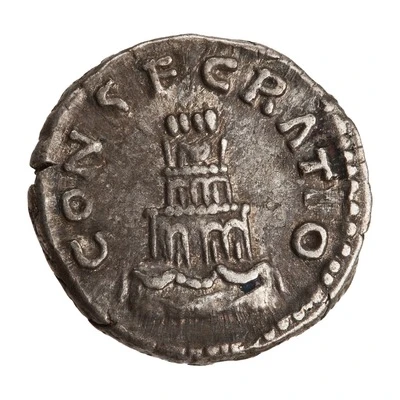 Denarius - Antoninus Pius Divus CONSECRATIO back