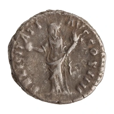 Denarius - Antoninus Pius FELICITATI AVG COS IIII; Felicitas back