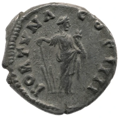 Denarius - Antoninus Pius FORTVNA COS IIII; Fortuna back