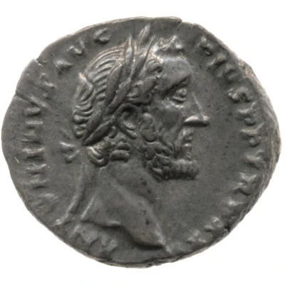 Denarius - Antoninus Pius FORTVNA OBSEQVENS COS IIII; Fortuna front