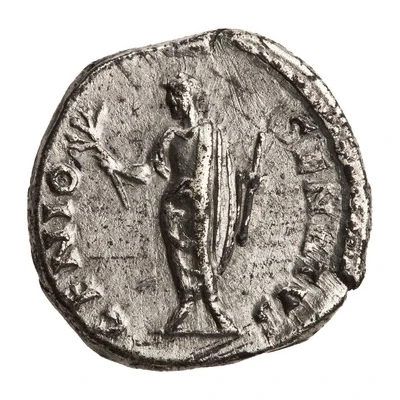 Denarius - Antoninus Pius GENIO SENATVS; Genius back
