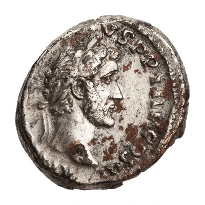 Denarius - Antoninus Pius GENIVS POP ROMANI; Genius front
