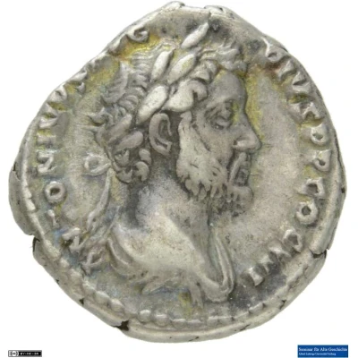 Denarius - Antoninus Pius IMPERATOR II; Victory front