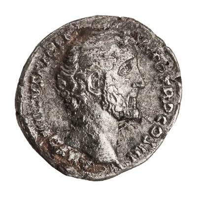 Denarius - Antoninus Pius IMPERATOR II; Victory front