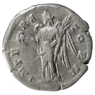 Denarius - Antoninus Pius IMPERATOR II; Victory back