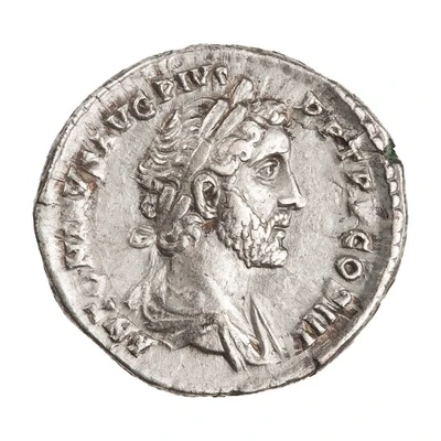 Denarius - Antoninus Pius IMPERATOR II; Victory front