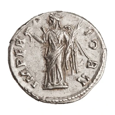 Denarius - Antoninus Pius IMPERATOR II; Victory back