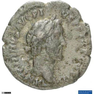 Denarius - Antoninus Pius IMPERATOR II front