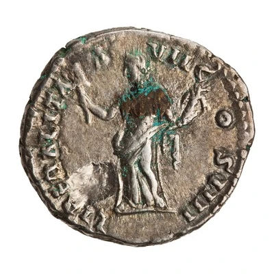 Denarius - Antoninus Pius LIBERALITAS VII COS IIII; Liberalitas back