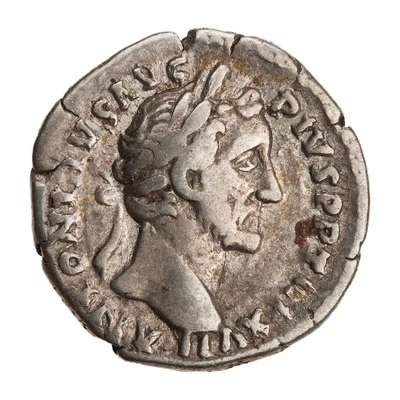Denarius - Antoninus Pius LIBERALITAS VII COS IIII front