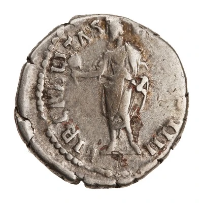 Denarius - Antoninus Pius LIBERALITAS VII COS IIII back