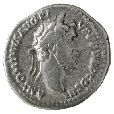 Denarius - Antoninus Pius OPI AVG; Ops front