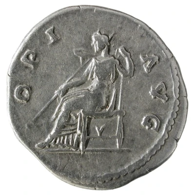 Denarius - Antoninus Pius OPI AVG; Ops back