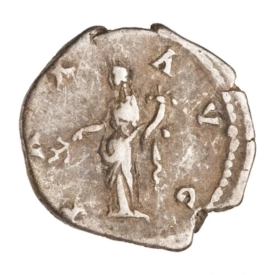 Denarius - Antoninus Pius PAX AVG; Pax back