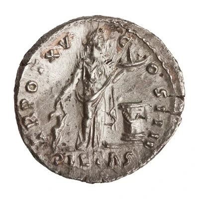 Denarius - Antoninus Pius PIETAS; Pietas back