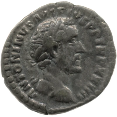 Denarius - Antoninus Pius PIETATI AVG COS IIII; Pietas front