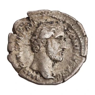 Denarius - Antoninus Pius PONT MAX TR POT COS; Aequitas front