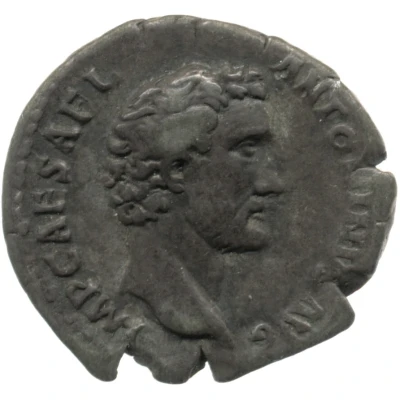 Denarius - Antoninus Pius PONT MAX TR POT COS; Fides front