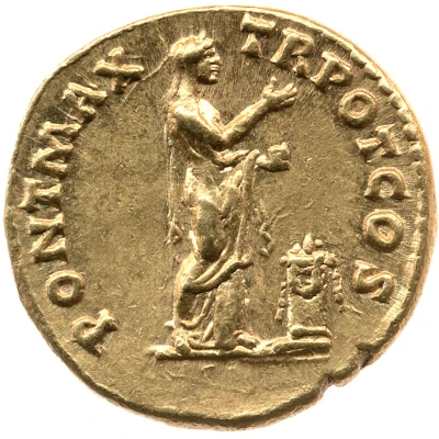 Denarius - Antoninus Pius PONT MAX TR POT COS; Pietas back