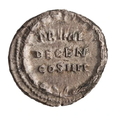 Denarius - Antoninus Pius PRIMI DECEN COS IIII back