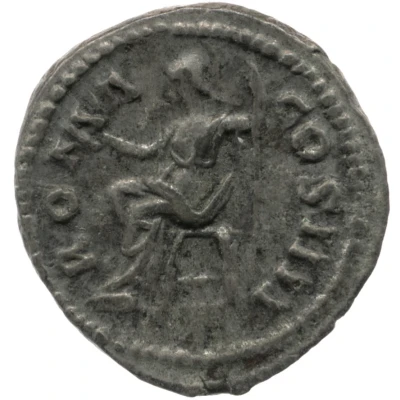 Denarius - Antoninus Pius ROMA COS IIII; Roma back