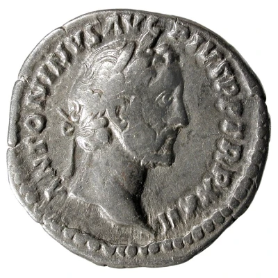 Denarius - Antoninus Pius SALVS AVG COS IIII; Salus front
