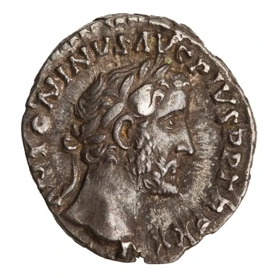 Denarius - Antoninus Pius TEMPLVM DIV AVG REST COS IIII front