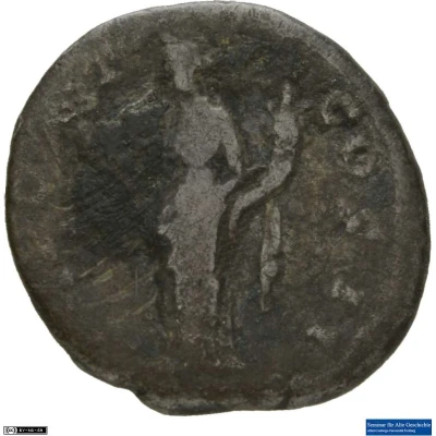 Denarius - Antoninus Pius TR P COS II; Felicitas back