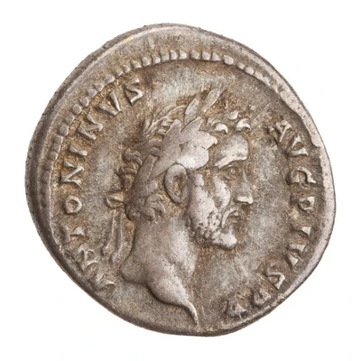 Denarius - Antoninus Pius TR P COS II; Minerva front