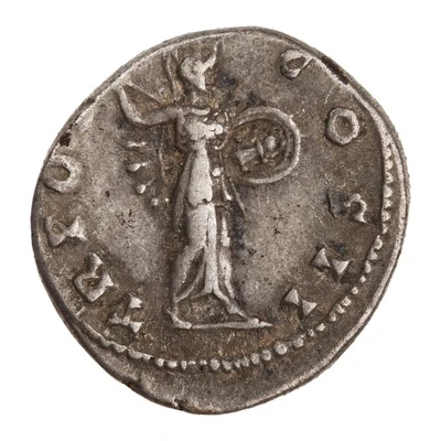 Denarius - Antoninus Pius TR P COS II; Minerva back